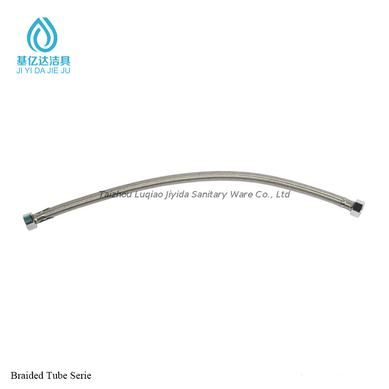 Stainless Steel Braided Water Supply Hose | Double Female Thread Flexible Braided Tube for Toilet Water Heater Faucet