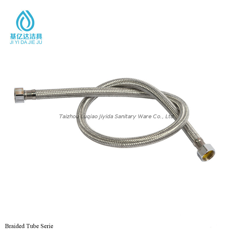 Stainless Steel Braided Water Supply Hose | Double Female Thread Flexible Braided Tube for Toilet Water Heater Faucet