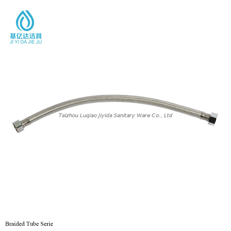 Stainless Steel Braided Water Supply Hose | Double Female Thread Flexible Braided Tube for Toilet Water Heater Faucet