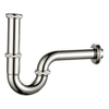 Solid Brass Chrome Plated P-Trap Series Anti-Odour Adjustable Basin Waste Drain